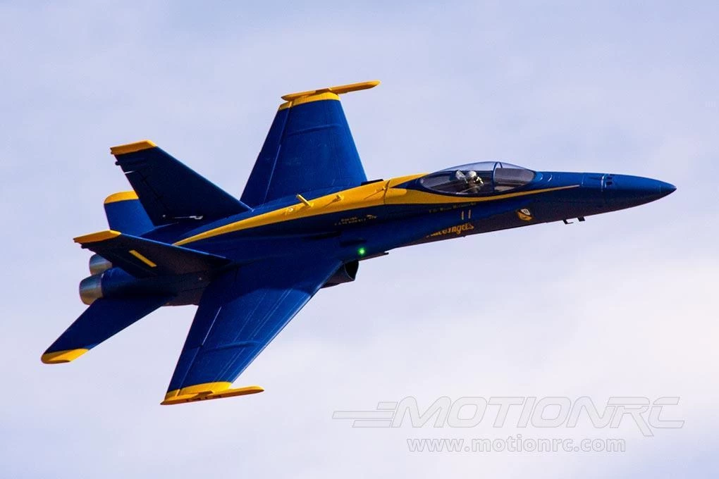 Freewing F/A-18C Hornet Blue Angels High Performance 90mm EDF Jet - PNP - Image 7