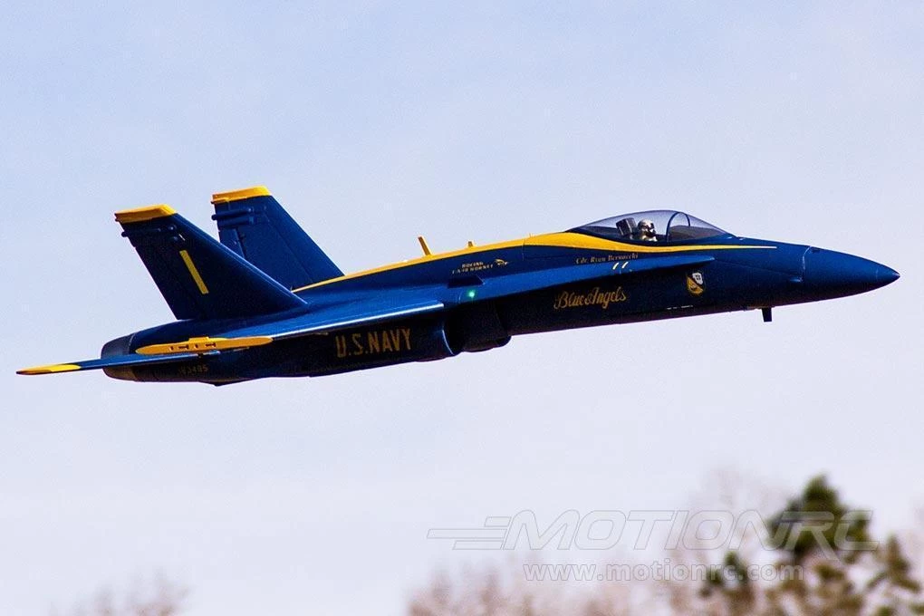 Freewing F/A-18C Hornet Blue Angels High Performance 90mm EDF Jet - PNP - Image 9