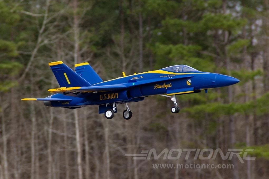 Freewing F/A-18C Hornet Blue Angels High Performance 90mm EDF Jet - PNP - Image 12
