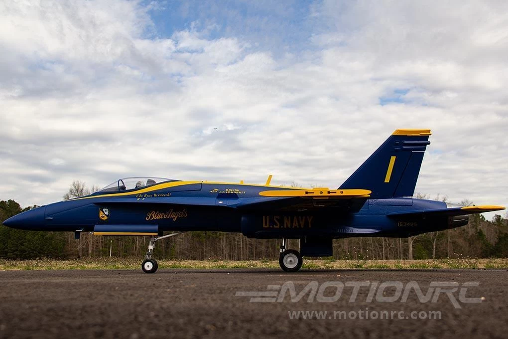 Freewing F/A-18C Hornet Blue Angels High Performance 90mm EDF Jet - PNP - Image 16