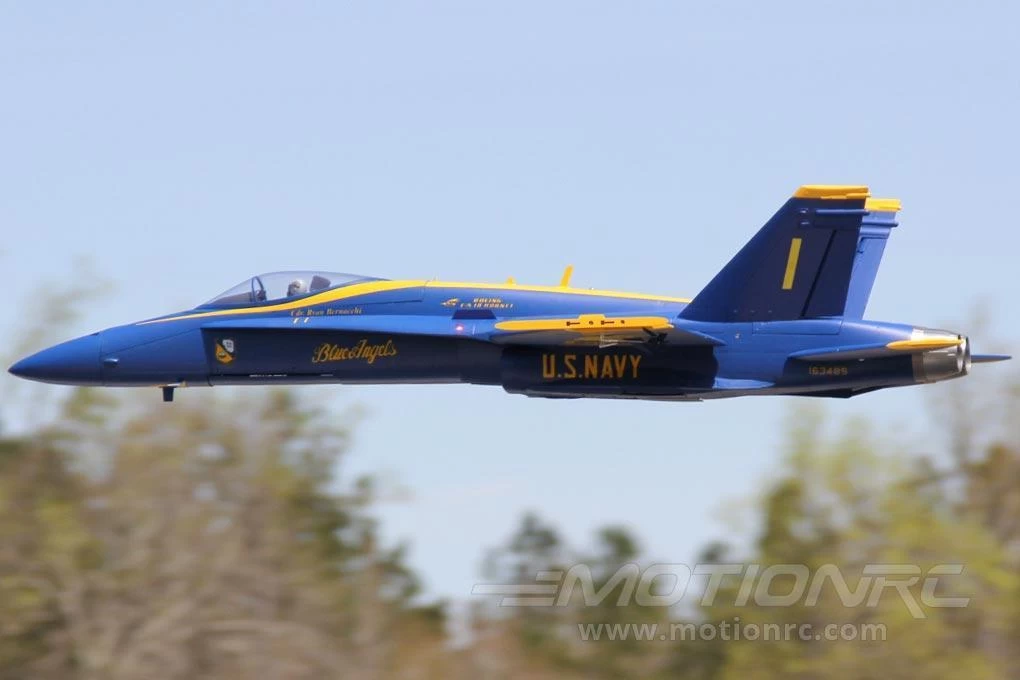 Freewing F/A-18C Hornet Blue Angels High Performance 90mm EDF Jet - PNP - Image 13