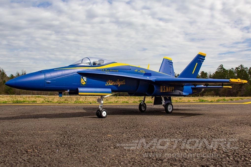 Freewing F/A-18C Hornet Blue Angels High Performance 90mm EDF Jet - PNP - Image 2