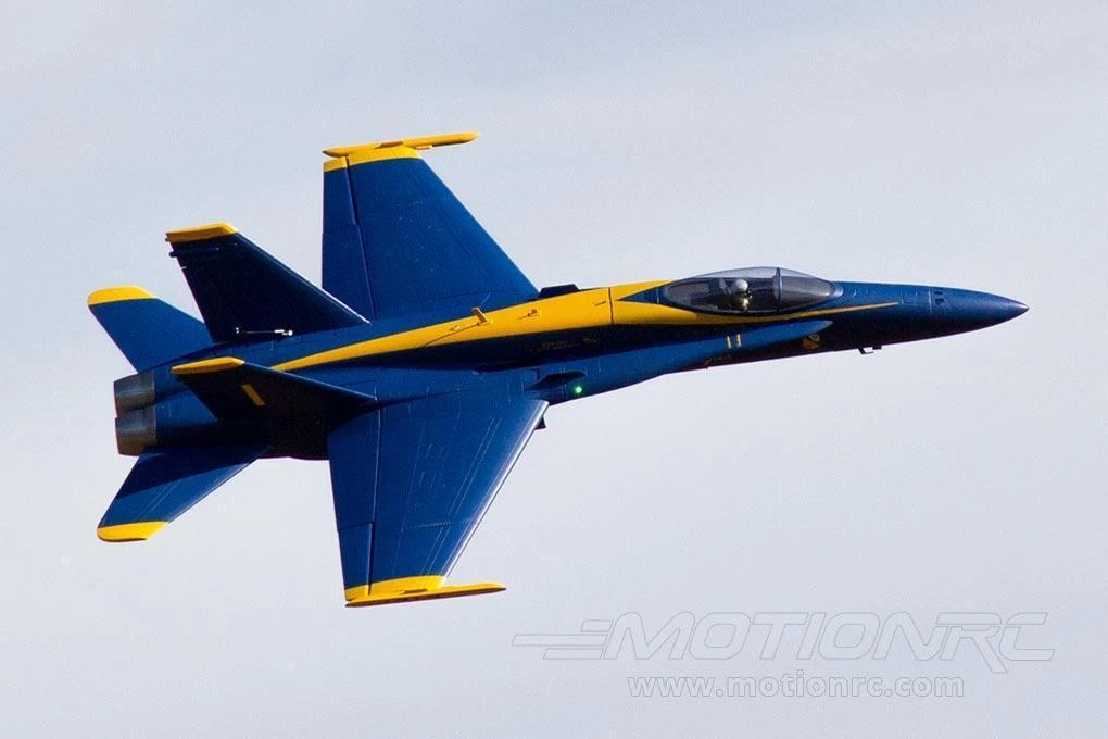 Freewing F/A-18C Hornet Blue Angels High Performance 90mm EDF Jet - PNP - Image 11