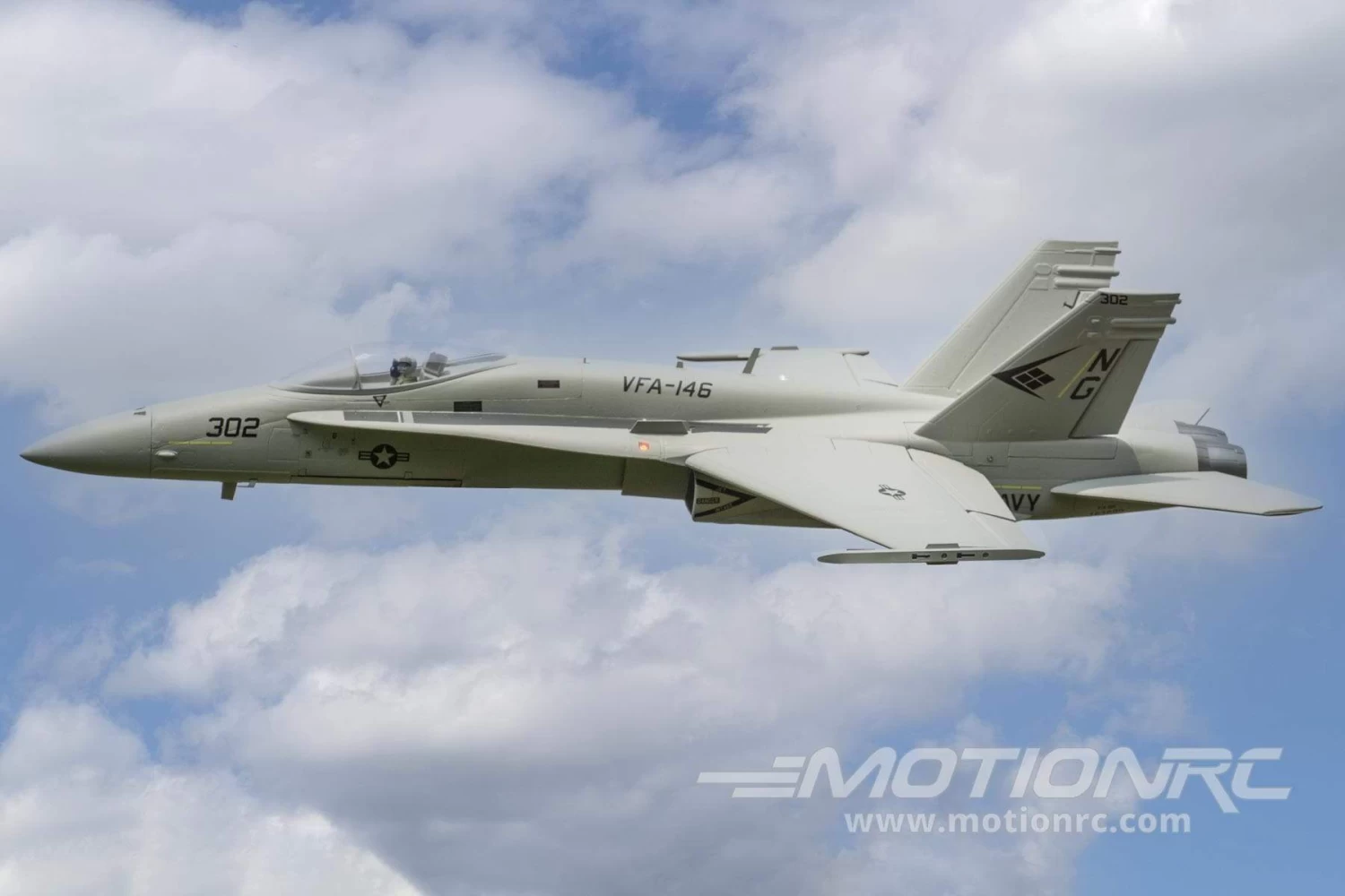 Freewing F/A-18C Hornet "Gray Diamonds" High Performance 90mm EDF Jet - PNP - Image 3