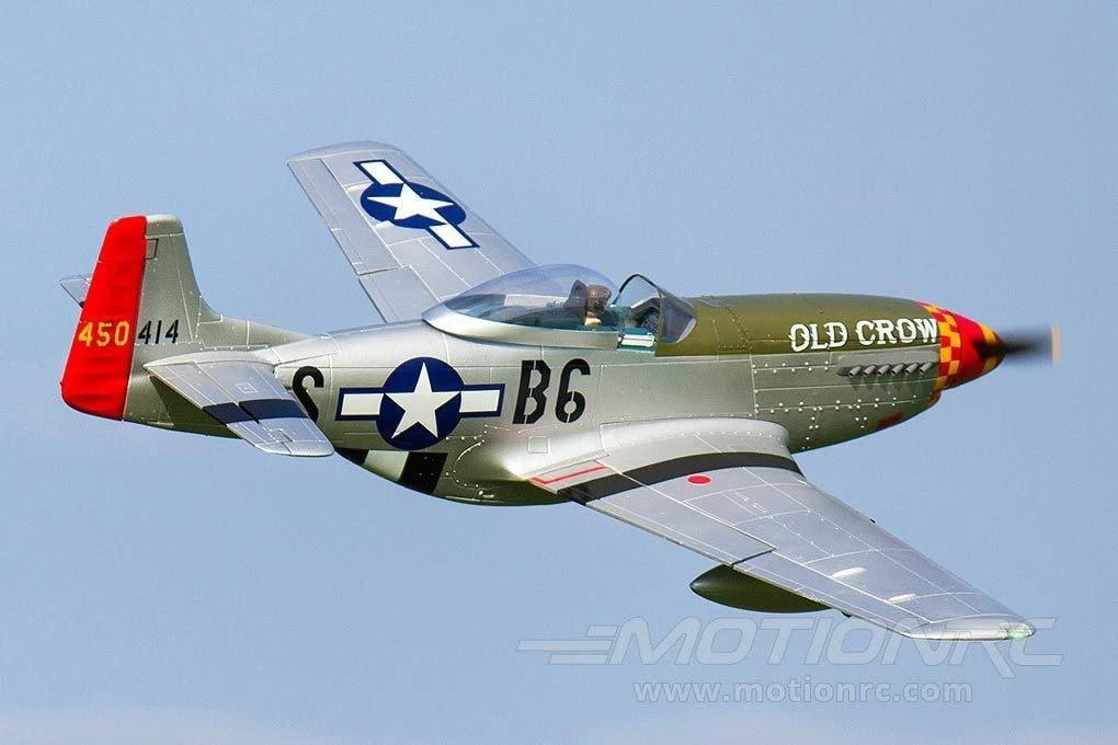 Freewing P-51D HP "Old Crow" 1410mm (55") Wingspan - PNP - Image 17