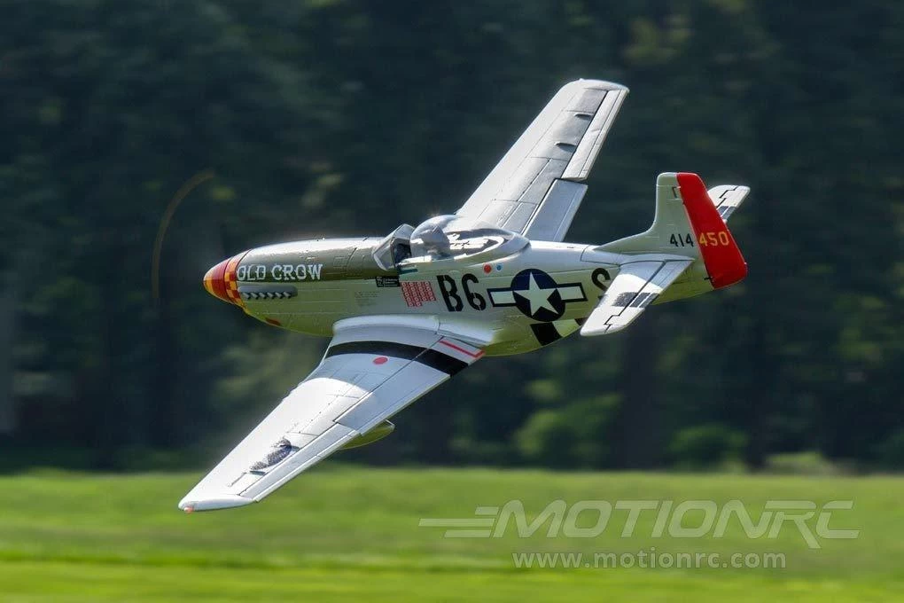Freewing P-51D HP "Old Crow" 1410mm (55") Wingspan - PNP - Image 10