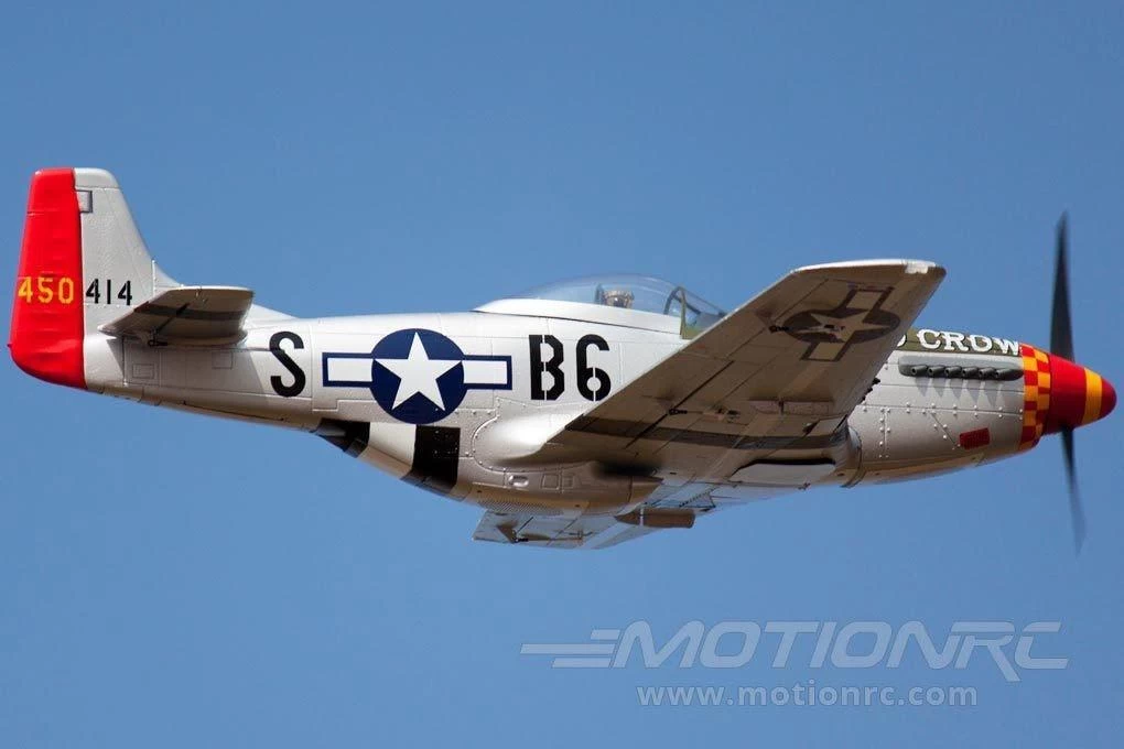 Freewing P-51D HP "Old Crow" 1410mm (55") Wingspan - PNP - Image 6