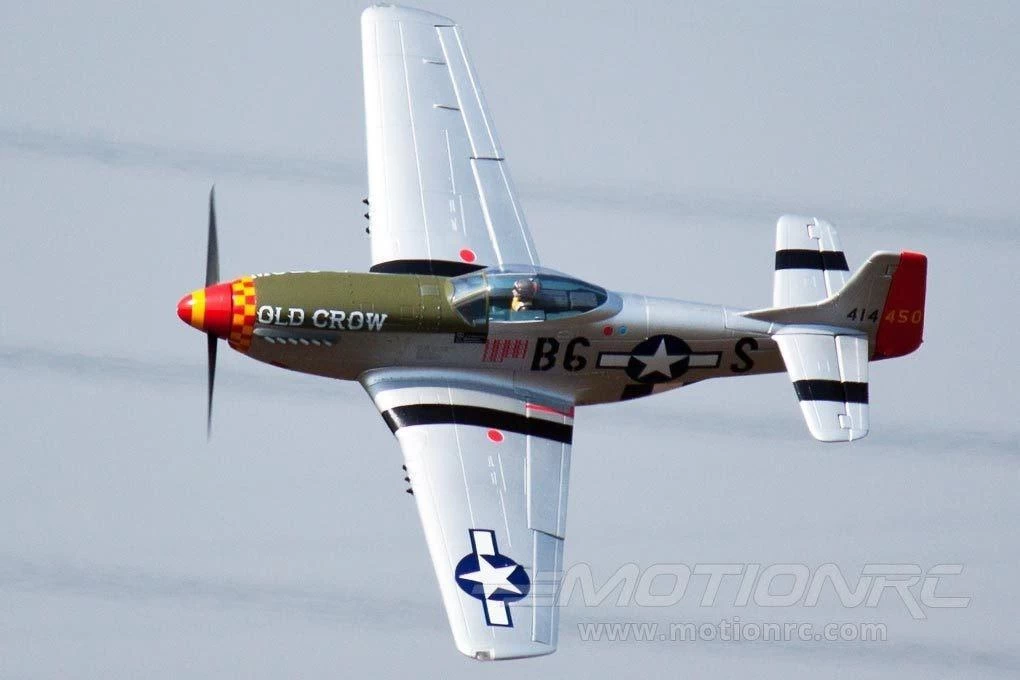 Freewing P-51D HP "Old Crow" 1410mm (55") Wingspan - PNP - Image 3