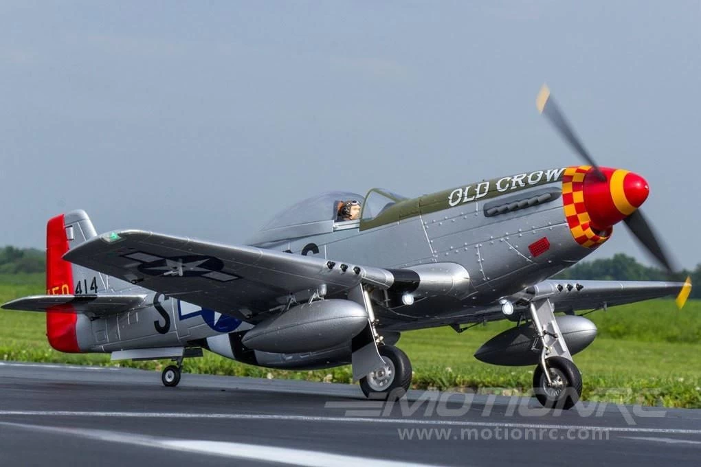 Freewing P-51D HP "Old Crow" 1410mm (55") Wingspan - PNP - Image 14