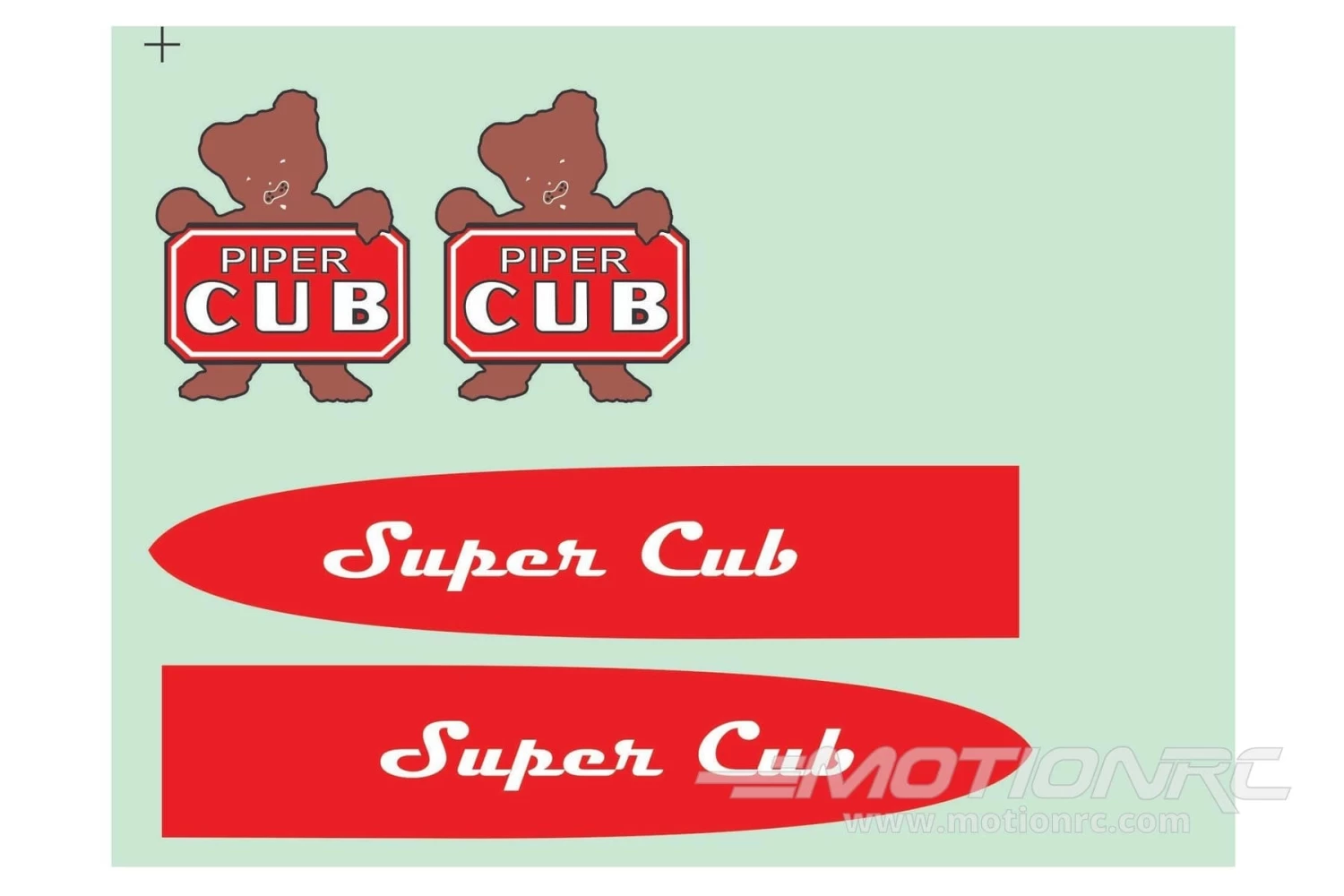 Nexa 2710mm Piper PA-18 Super Cub Decal Set - Image 2