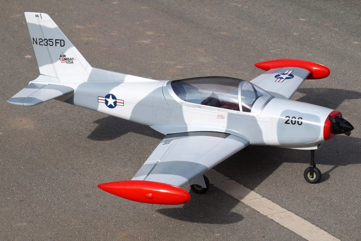 Nexa Marchetti SF-260 US Version 1620mm (63") Wingspan - ARF