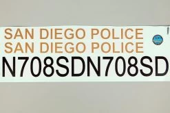 Roban 700 Size AS350 San Diego Police Decal Set