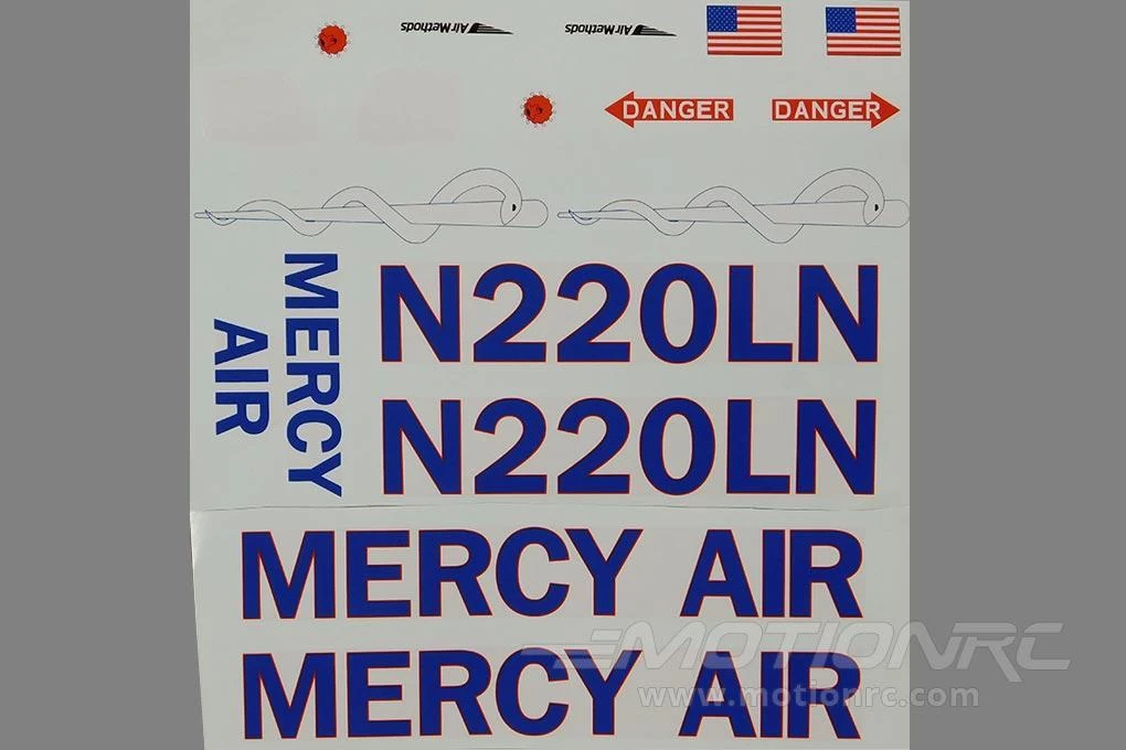 Roban 800 Size B222 Mercy Air Medic Decal Set - Image 2