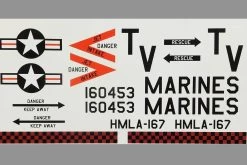 Roban 800 Size UH-1N Marines Decal Set
