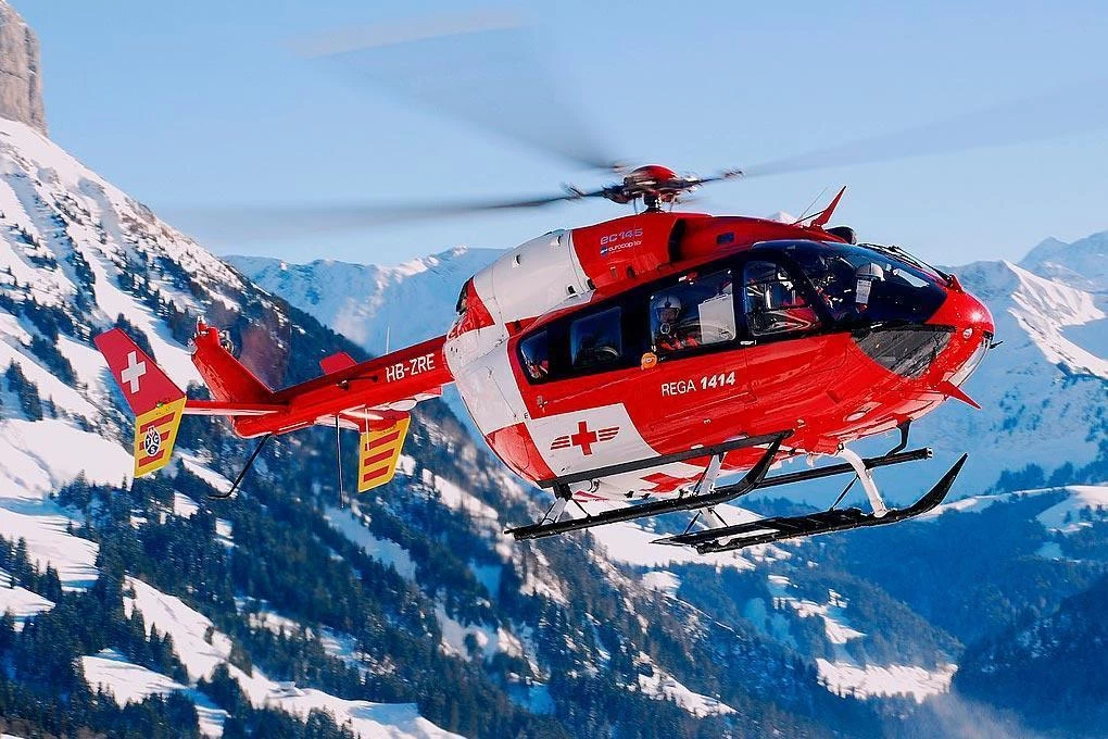 Roban EC-145 Swiss Medic Red/White 600 Size Helicopter Scale Conversion - KIT - Image 2