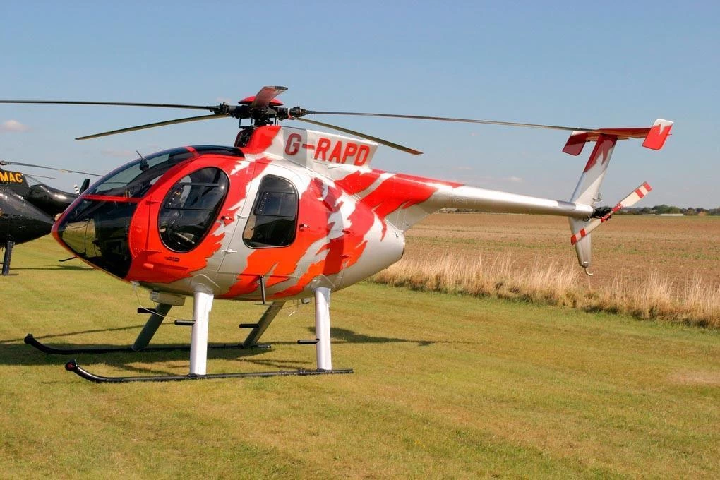 Roban MD-500E G-Jive Red 600 Size Helicopter Scale Conversion - KIT - Image 2