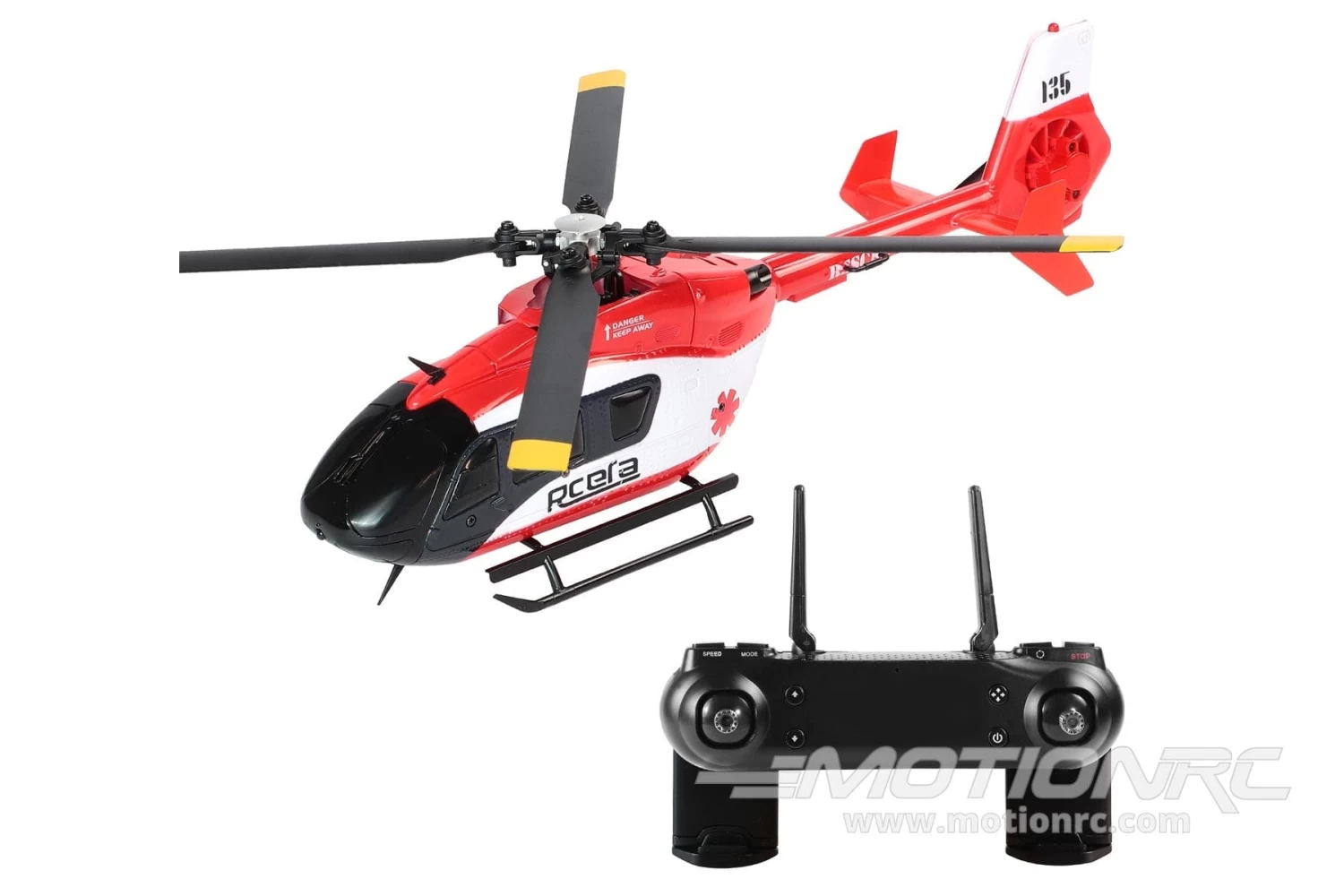 RotorScale EC135 100 Size Gyro Stabilized Helicopter - RTF - Image 8