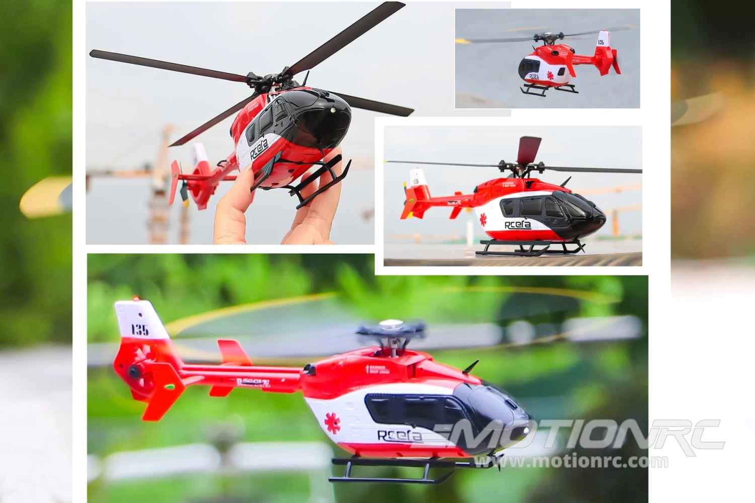 RotorScale EC135 100 Size Gyro Stabilized Helicopter - RTF - Image 3