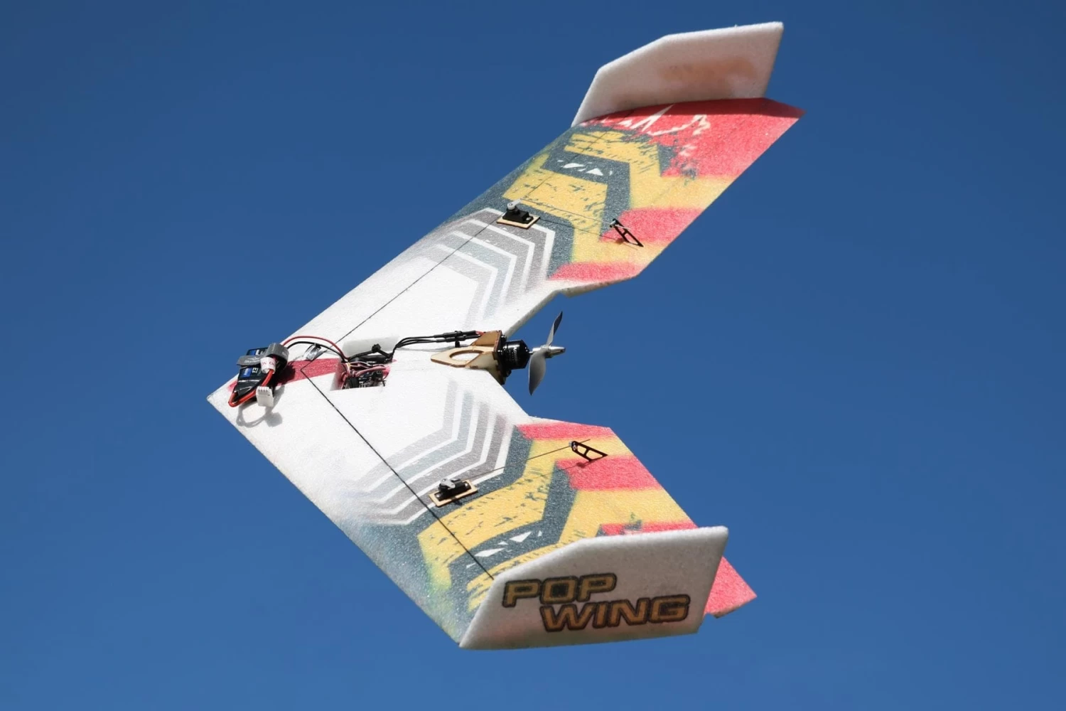 Skynetic Popwing Black 900mm (35.4") Wingspan - ARF BUNDLE