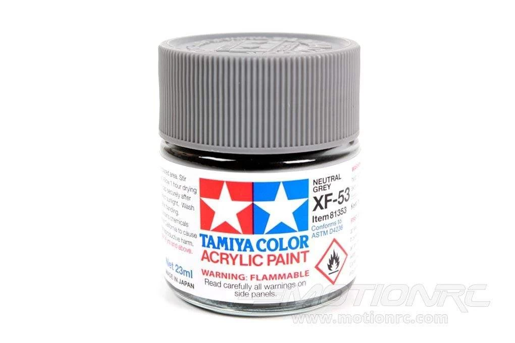 Tamiya Acrylic XF-53 Neutral Gray 23ml Bottle - Image 2