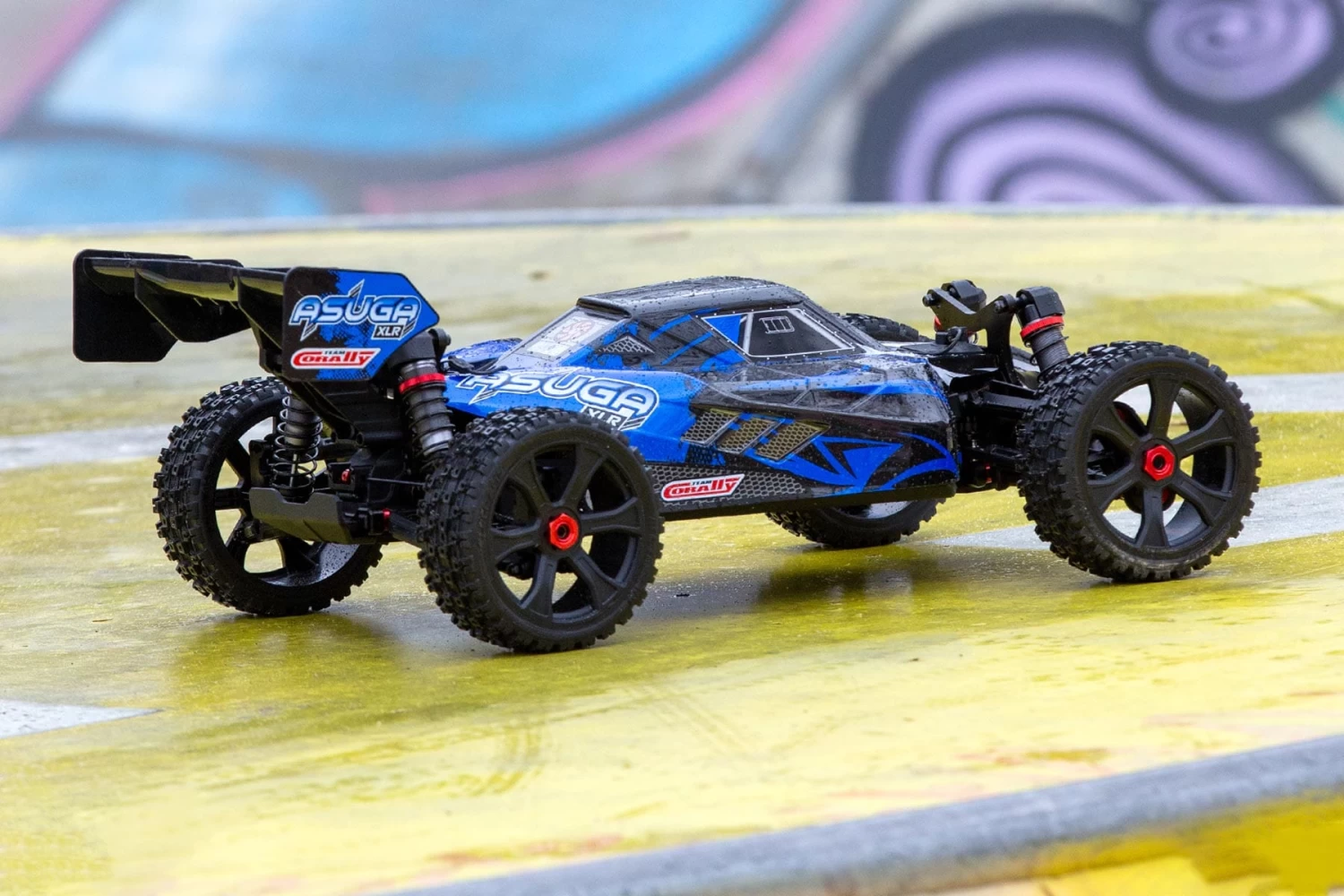 Team Corally Asuga XLR Blue Large Scale 4WD Monster Buggy - RTR