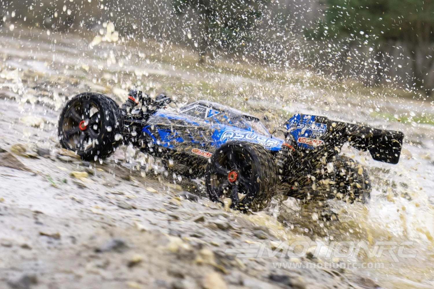 Team Corally Asuga XLR Blue Large Scale 4WD Monster Buggy - RTR - Image 5