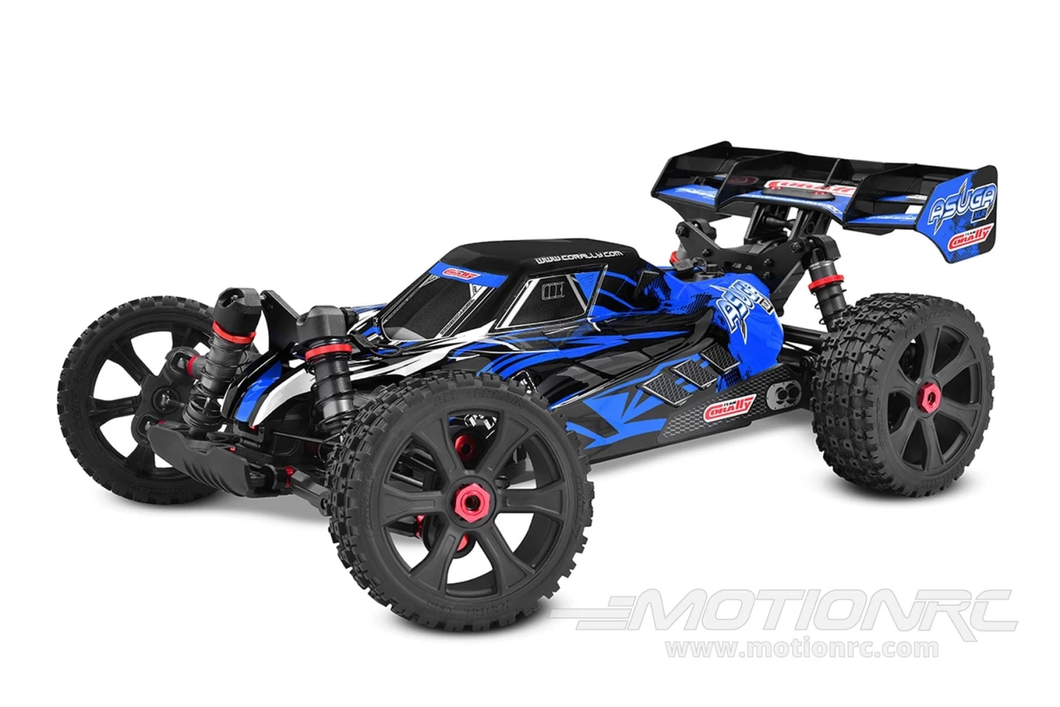 Team Corally Asuga XLR Blue Large Scale 4WD Monster Buggy - RTR - Image 7