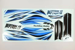 TechOne Neptune II Decal Sheet - Blue
