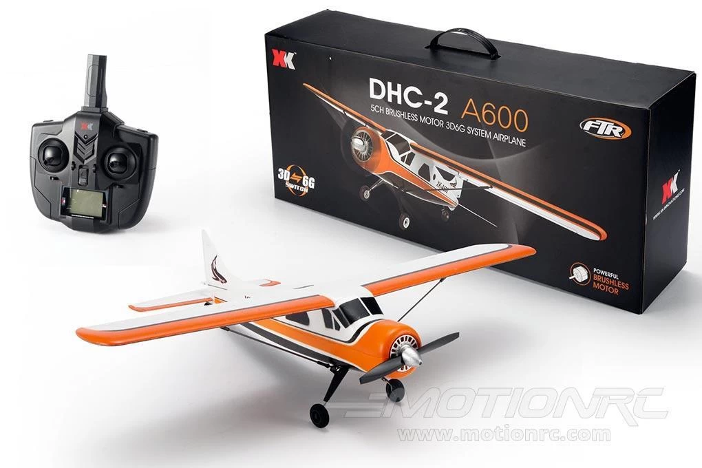 XK DHC-2 Beaver A600 With Gyro 580mm (22.8") Wingspan - RTF - Image 8