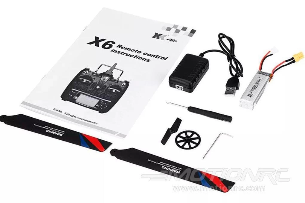 XK K130 160 Size Gyro Stabilized Helicopter - RTF - Image 15