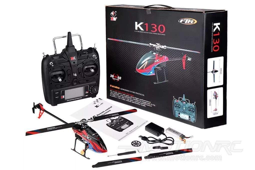 XK K130 160 Size Gyro Stabilized Helicopter - RTF - Image 17
