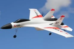 XK A100-W SU-27 White With Gyro 340mm (13.3") Wingspan - RTF