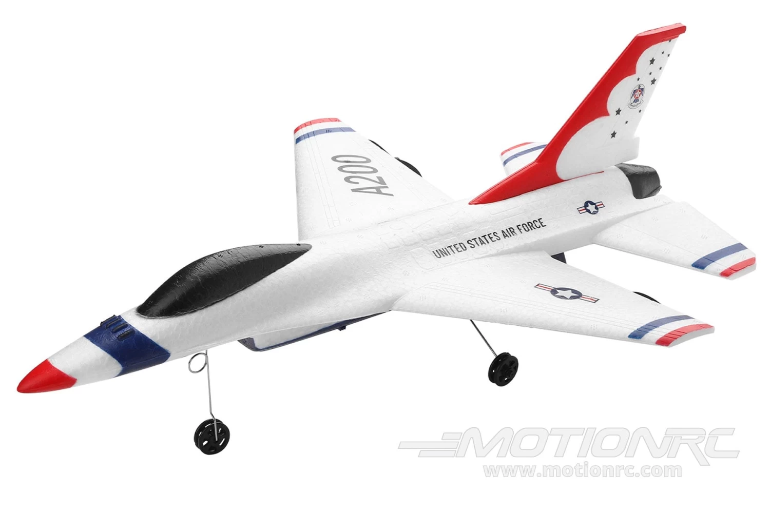 XK A200 F-16 With Gyro 290mm (11.4") Wingspan - RTF - Image 5