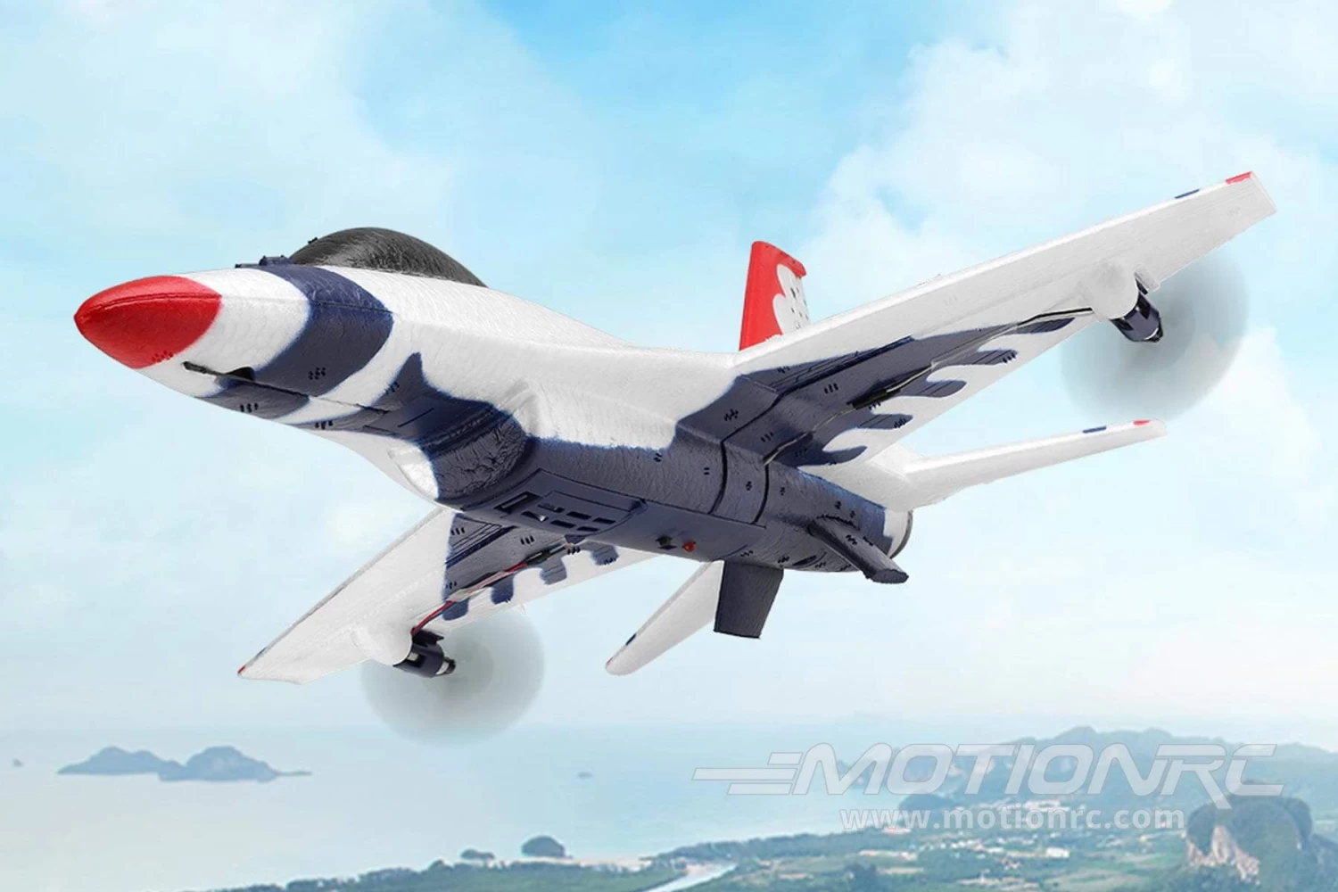 XK A200 F-16 With Gyro 290mm (11.4") Wingspan - RTF - Image 3