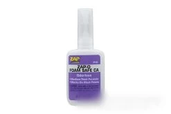 Zap Foam Safe CA Glue Medium - 0.7 Oz (21mL)
